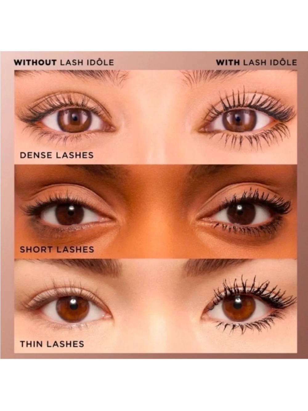 NEW Lancome Lash Idole FULL SIZE Lash-Lifting & Volumizing Waterproof Mascara